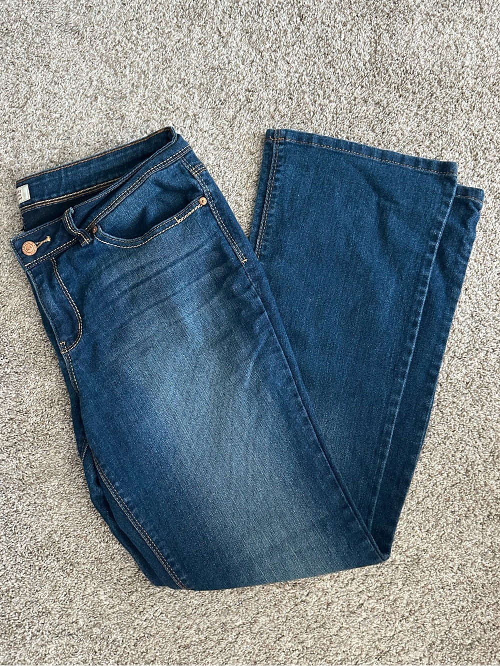 New! Lei Dark Blue Bootcut Women's Jeans